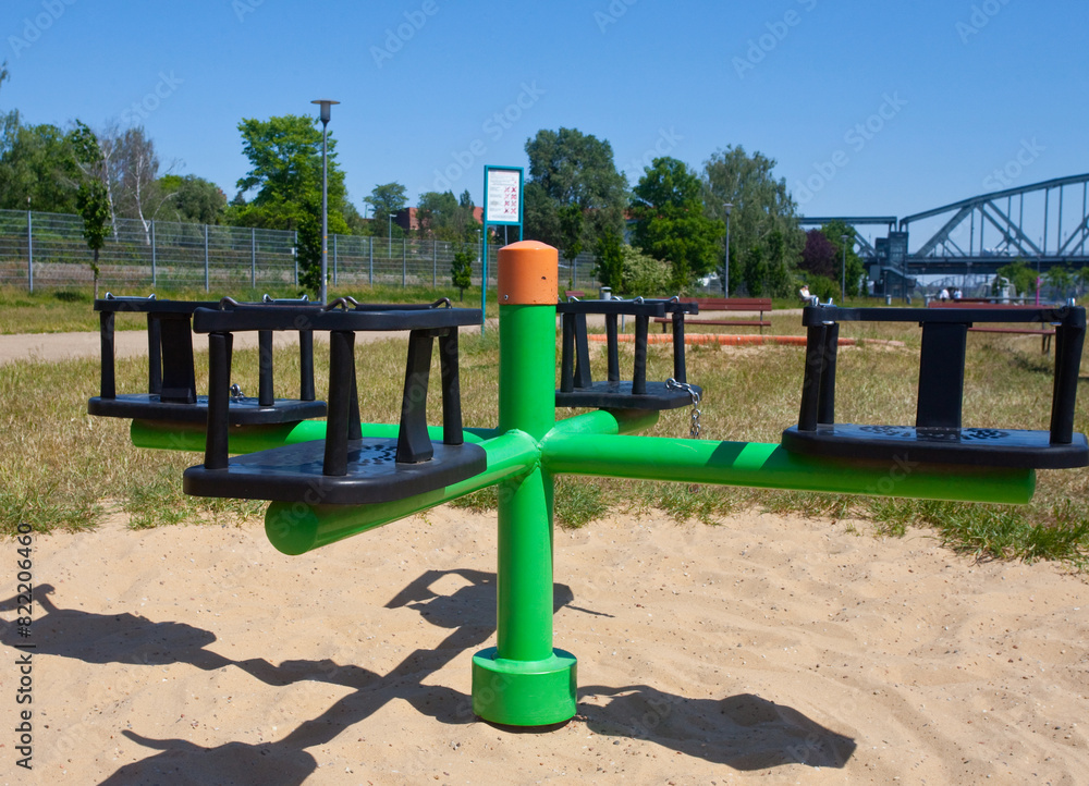 Plac zabaw dla dzieci. Children's playground. Plac zabaw dla dzieci. Children's playground.