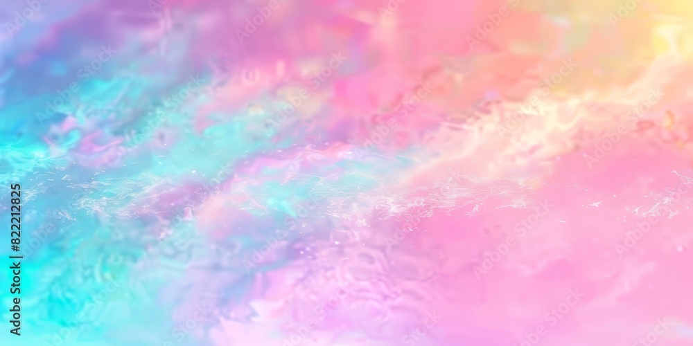 Pastel Holographic Background, a pink and purple gradient, Soft pastel gradient abstract background with smooth transitions and vibrant hues