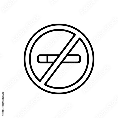 Quit smoking outline icons, minimalist vector illustration ,simple transparent graphic element .Isolated on white background Free Download Quit smoking outline icons, minimalist vector illustration ,simple transparent graphic element .Isolated on white background - GFXLoad