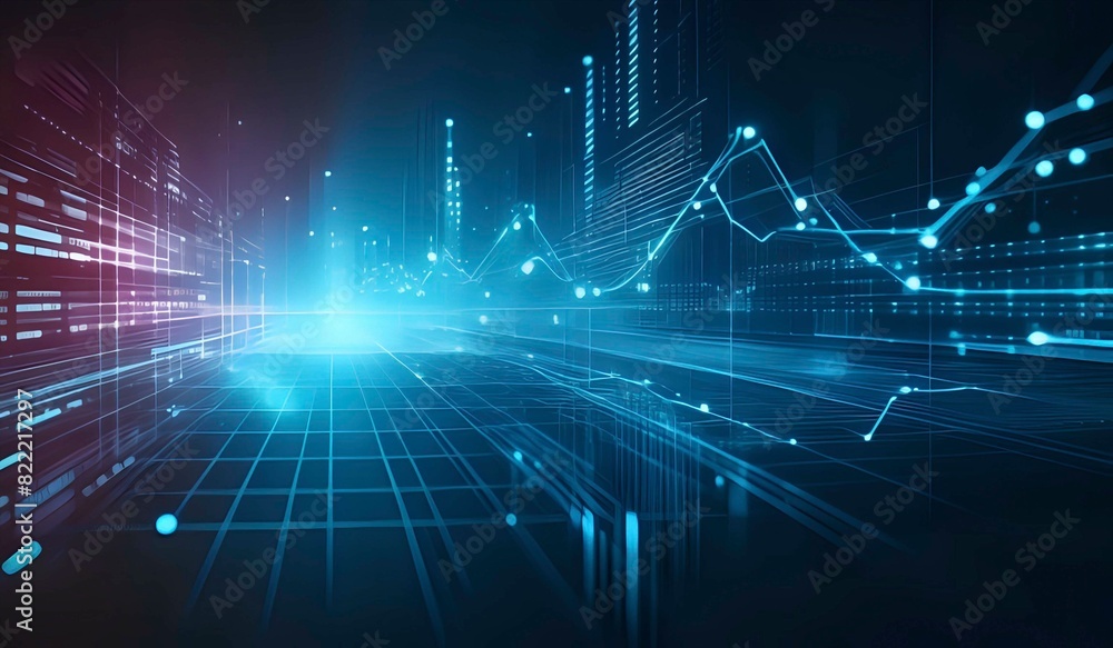 Abstract business technology background. AI generated. Abstract business technology background. AI generated.