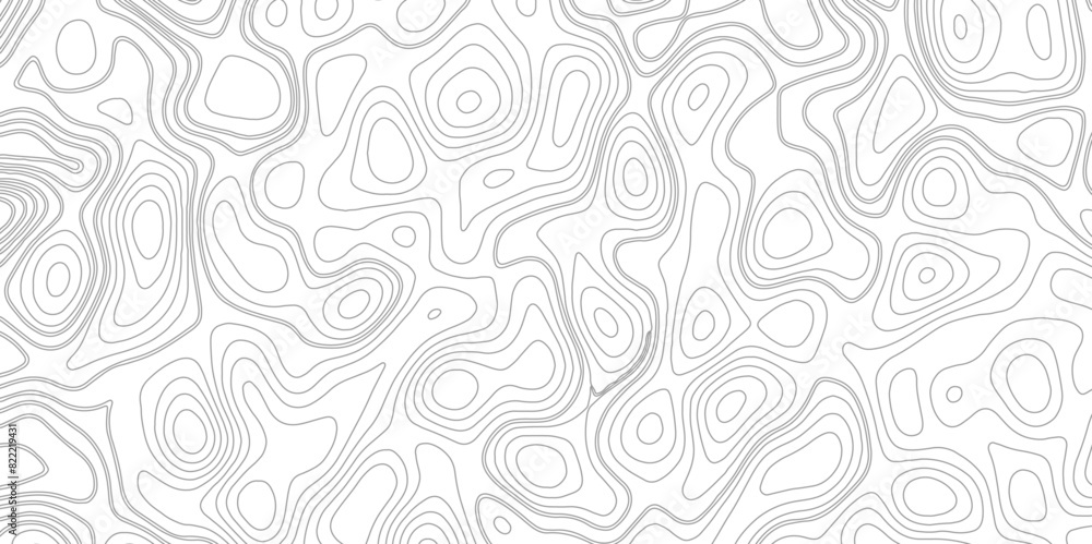 Topographic map background concept. Topo contour map. Vector abstract illustration. Geography concept. paper texture design