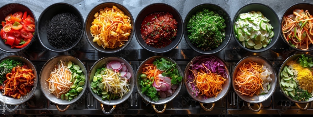 A vibrant street food market with diverse vendors, colorful dishes, and a lively atmosphere. Captures the essence of local cuisine. A vibrant street food market with diverse vendors, colorful dishes, and a lively atmosphere. Captures the essence of local cuisine.