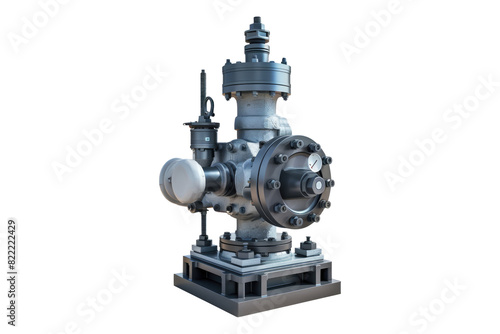 Pump isolated on transparent background