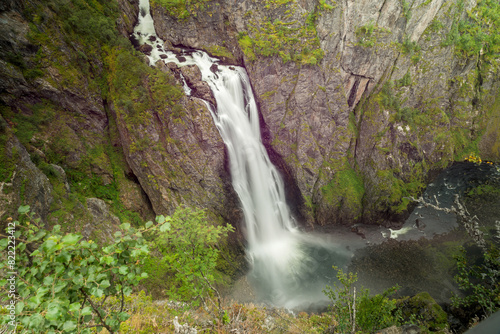  Wasserfall  Vøringfossen, Eidfjord,  in Norwegen