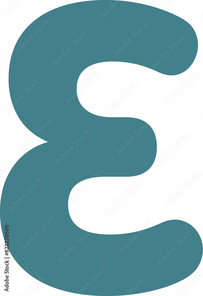 Cute Epsilon Sign Mathematic Symbol E, Math Subject Education Cute Epsilon Sign Mathematic Symbol E, Math Subject Education