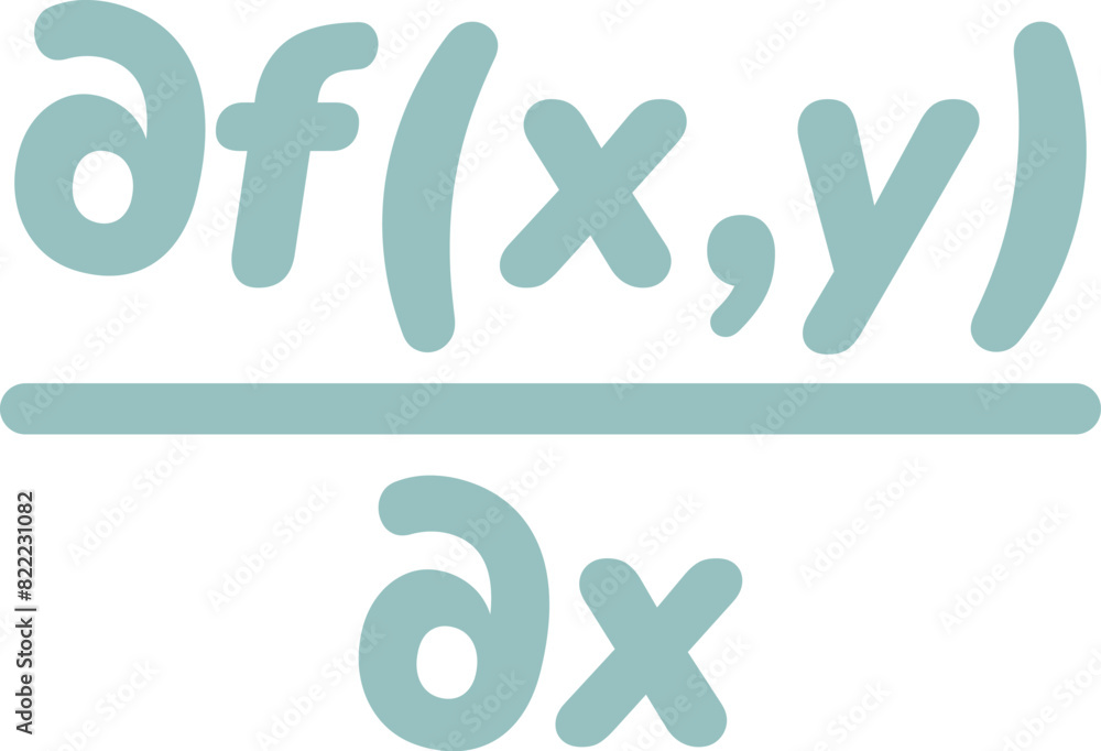 Cute Partial Derivative Sign Mathematic Symbol, Math Subject Education Cute Partial Derivative Sign Mathematic Symbol, Math Subject Education