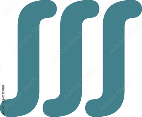 Cute Triple Integral Sign Mathematic Symbol, Math Subject Education