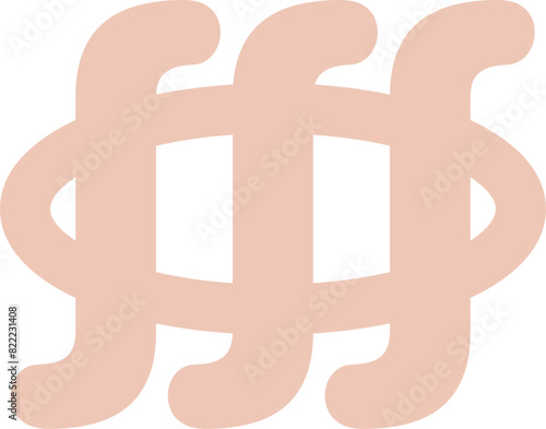 Cute Closed Volume Integral Sign Mathematic Symbol, Math Subject Education