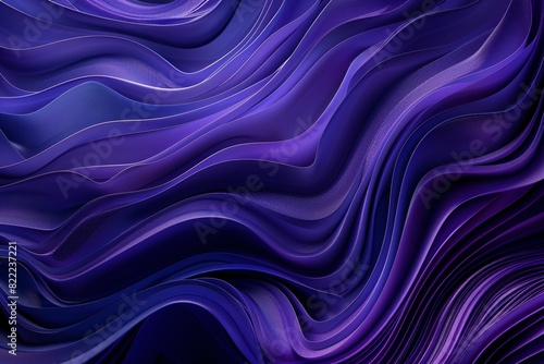 a purple wavy background with white dots