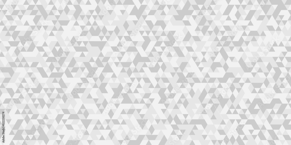 Abstract vector abstract geometric diamond triangle pattern seamless technology gray and white background. geometric pattern gray Polygon Mosaic triangle Background, business and corporate background. Abstract vector abstract geometric diamond triangle pattern seamless technology gray and white background. geometric pattern gray Polygon Mosaic triangle Background, business and corporate background.