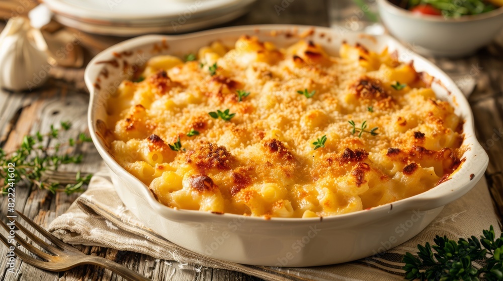 Golden Bubbly Southern Baked Macaroni and Cheese for Juneteenth Dinner Golden Bubbly Southern Baked Macaroni and Cheese for Juneteenth Dinner