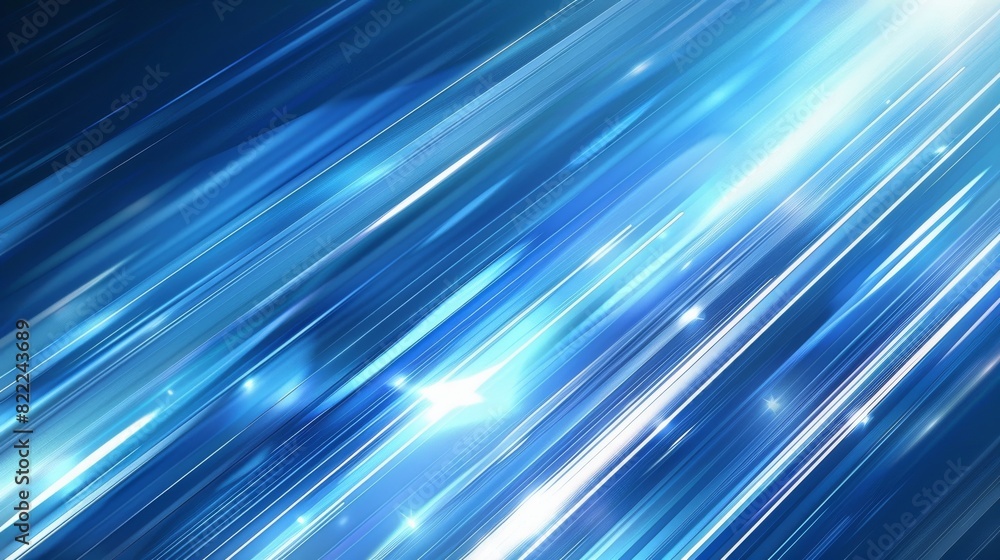 Dynamic blue light streaks in abstract motion background Dynamic blue light streaks in abstract motion background
