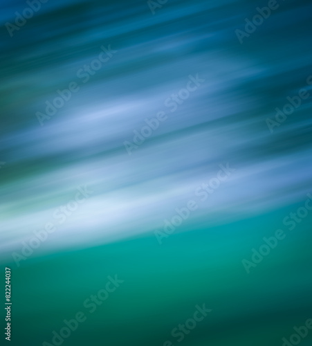 abstract dynamic blue green parallel slanted stripes slanted blurry lines background banner