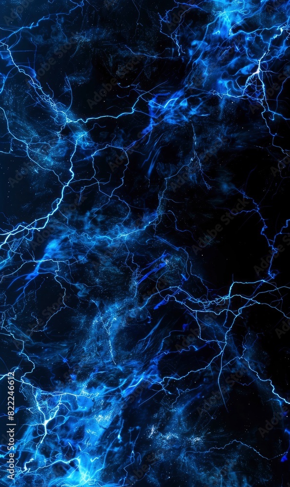 Blue Abstract Lightning Bolts,Photorealistic HD Blue Abstract Lightning Bolts,Photorealistic HD