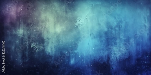 a blurred vintage film borders and frames, night sky, dark blue background, film grain dust and scratches texture overlay with vignette border dirty grunge, banner photo
