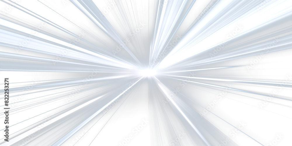 Obraz premium Brilliant speed drive. Warp burst. Modern tech. Sci-fi. Speed streaks. Motion blur. Zoom streak. Light flare. Isolated transparent PNG background. Technology and progress. Speed streaks.