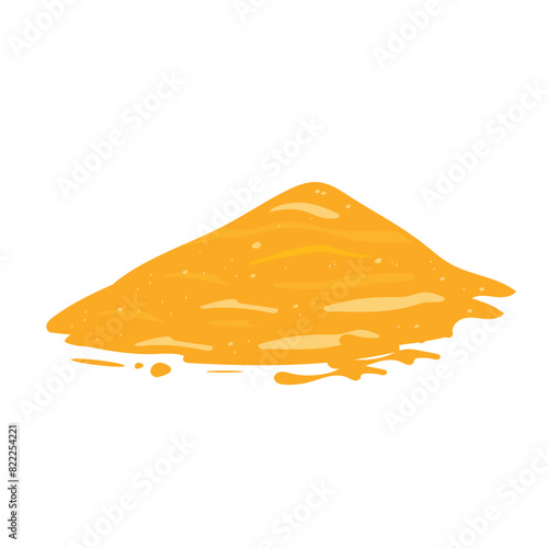 Sand-piles-yellow