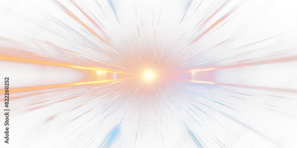 Dazzling Speed Blast Warp Energy Hi Tech Sci Fi Speed Lines Motion