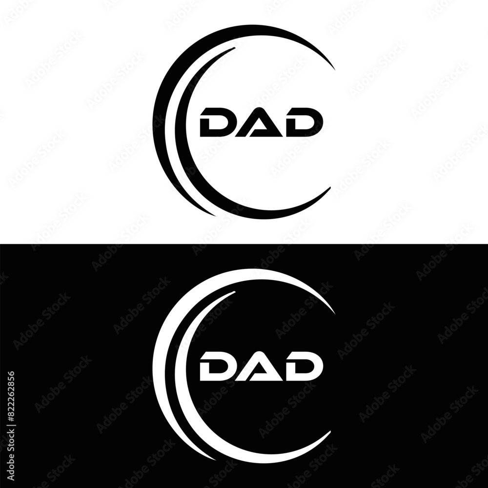 DAD logo. D A D design. White DAD letter. DAD, D A D letter logo design. D A D letter logo design in FIVE, FOUR, THREE, style. letter logo set in one artboard. D A D letter logo vector design.
DAD logo. D A D design. White DAD letter. DAD, D A D letter logo design. D A D letter logo design in FIVE, FOUR, THREE, style. letter logo set in one artboard. D A D letter logo vector design.