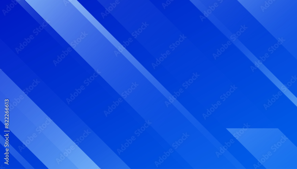 Fototapeta premium Abstract blue geometric background. Dynamic shapes composition. Creative illustration for poster, web, landing, page, cover, EPS 10 