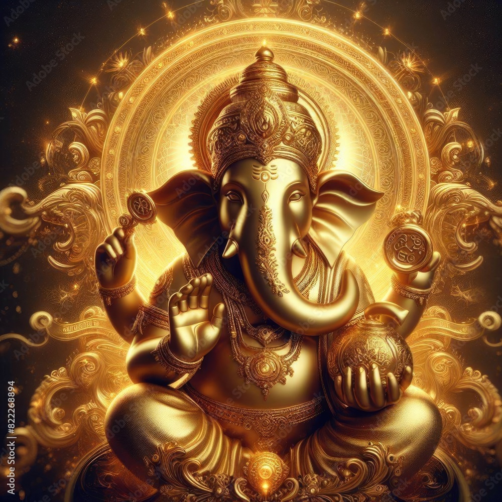 Ganesha is a god of wisdom, success and good luck. Ganesha is a god of wisdom, success and good luck.