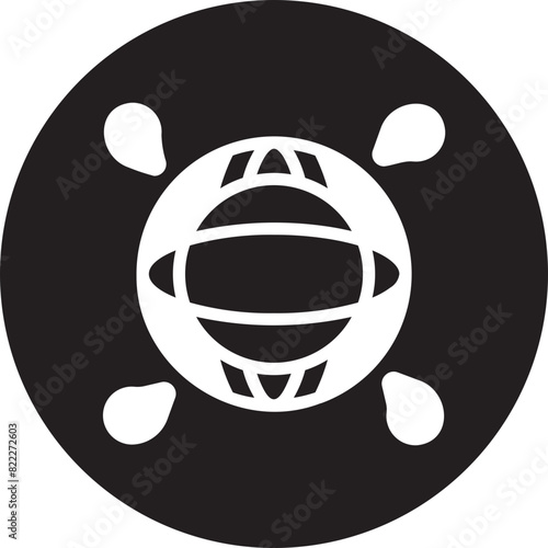 ball glyph icon