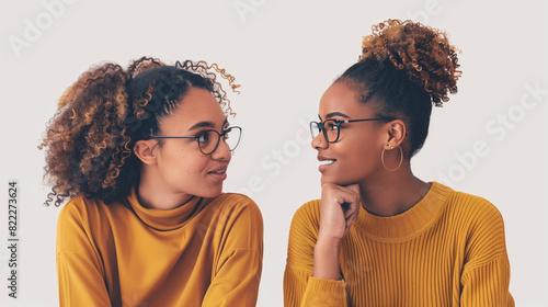 two people engaged in deep conversation, one listening attentively while other shares thoughts, emotions. Listener's expression reflects empathy, understanding, conveying sense of connection, support