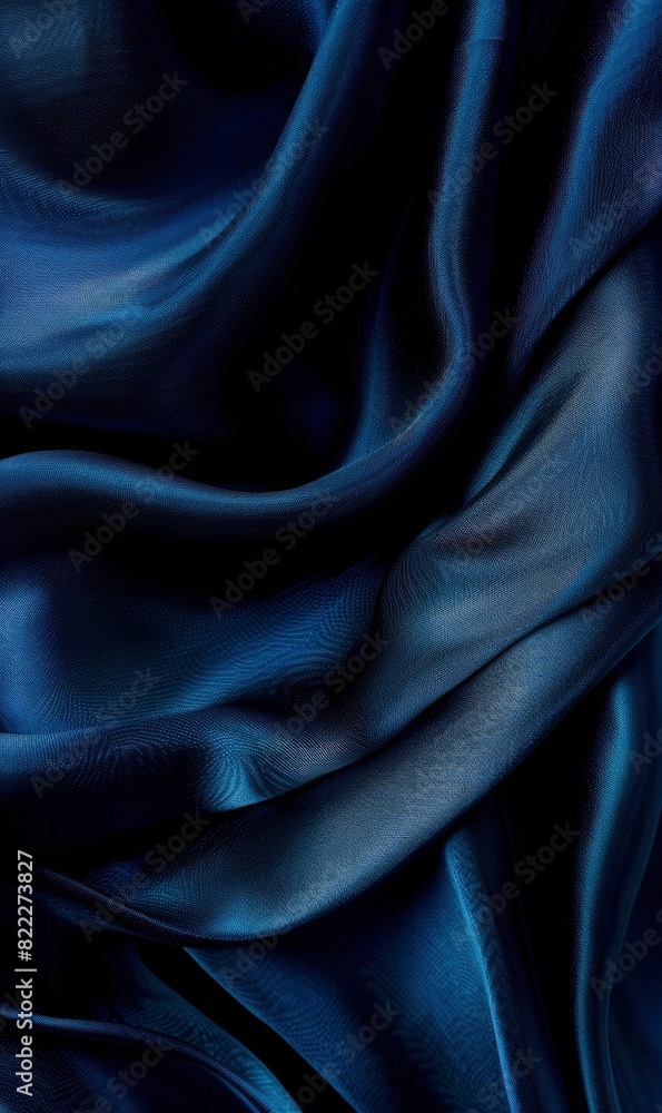 Fototapeta premium Blue Abstract Textile Prints,Photorealistic HD