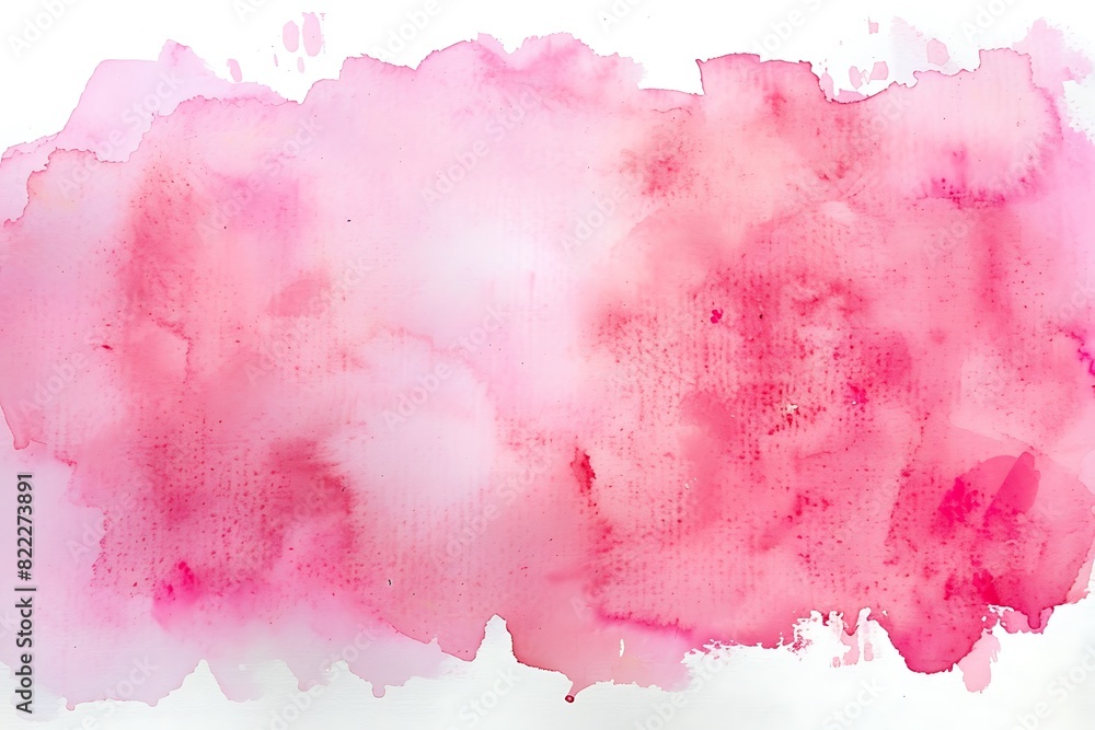 Abstract pink watercolor water splash on a white background
Abstract pink watercolor water splash on a white background