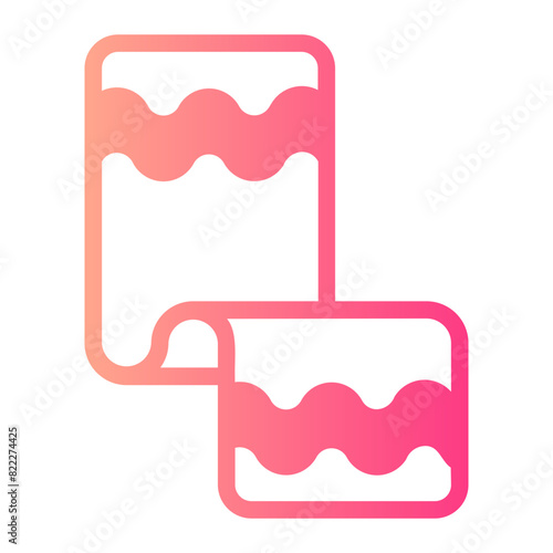 towel gradient icon