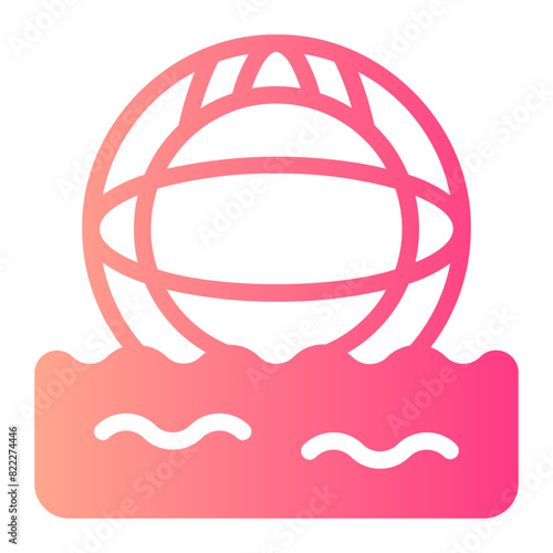 water polo gradient icon