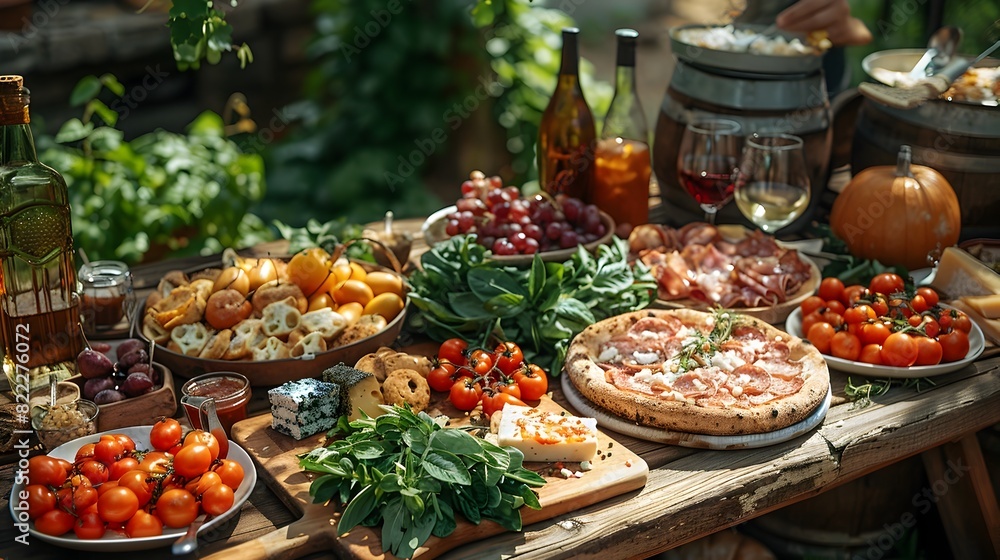 Rustic Elegance A Countryside Picnic Spread with Fresh Delights Rustic Elegance A Countryside Picnic Spread with Fresh Delights