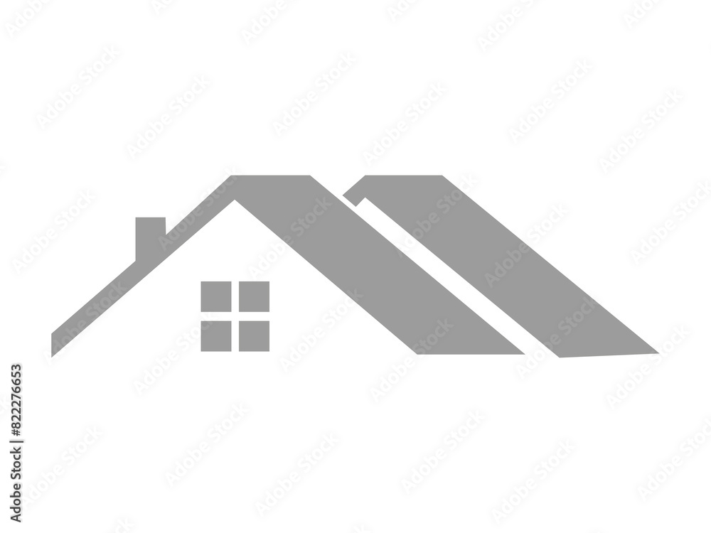 Flat home design icon illustration Flat home design icon illustration