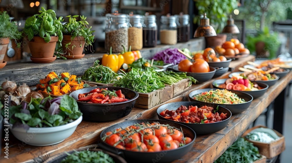 Sustainably Sourced and Locally Grown Organic Produce Shining in FarmtoTable Dishes