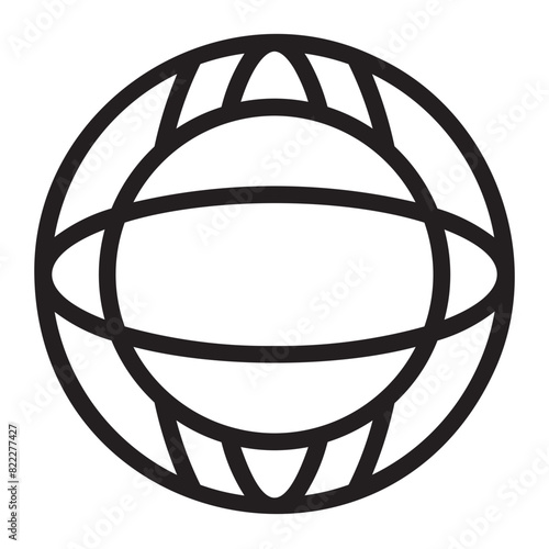 water polo line icon