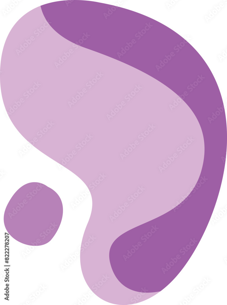 Abstract Liquid Splash Element Abstract Liquid Splash Element