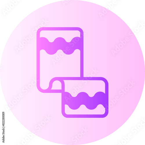 towel gradient icon