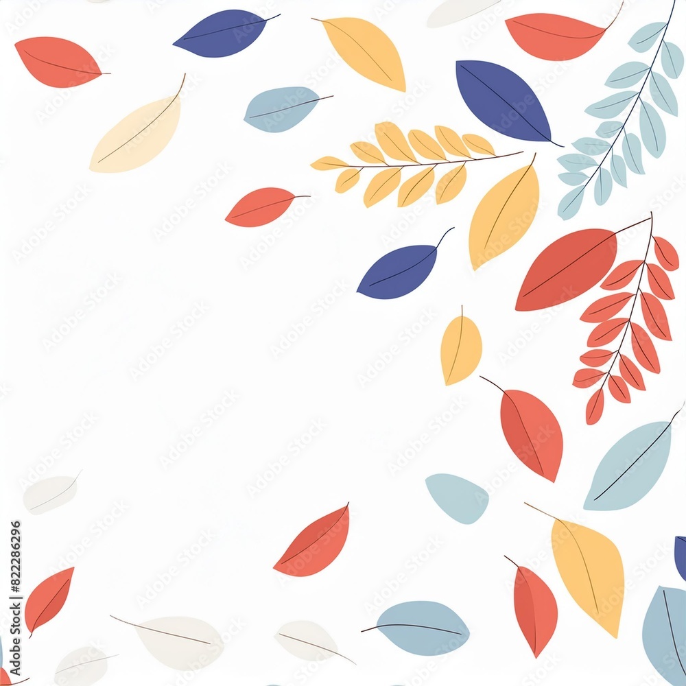 Obraz premium autumn leaves background
