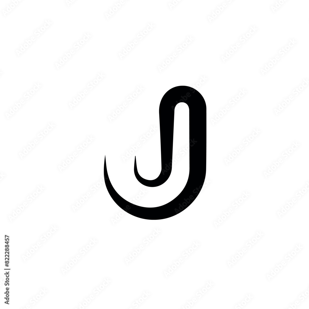  J dummy vector logo design v9