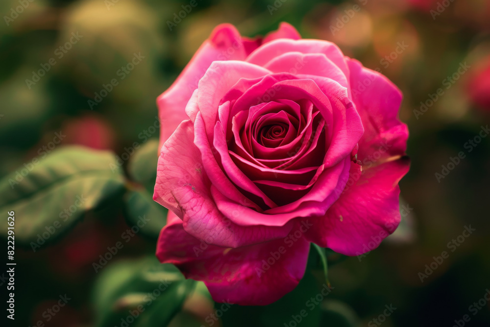 Close Up Pink Rose in Bloom Nature's Elegance, Beauty of Flora, Vibrant Petals, Botanical Grace Close Up Pink Rose in Bloom Nature's Elegance, Beauty of Flora, Vibrant Petals, Botanical Grace