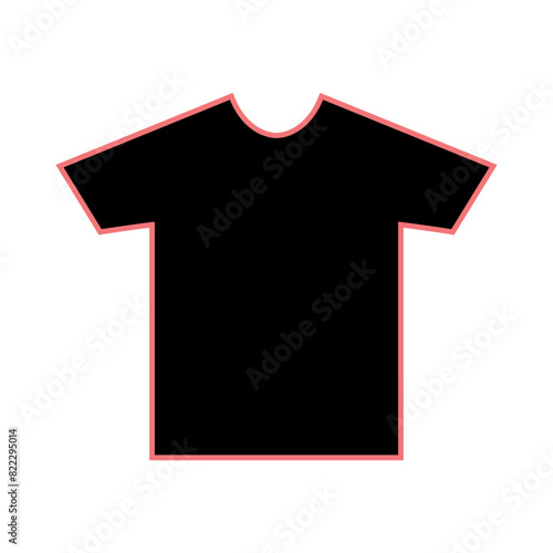 T-shirt icon vector