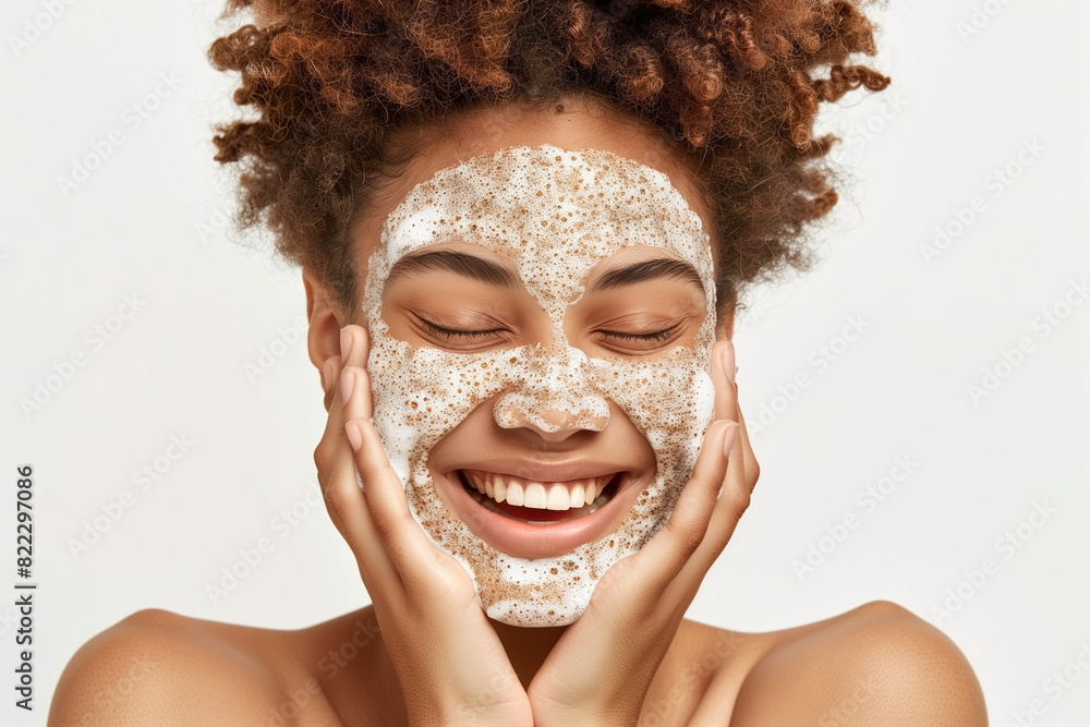 Portrait of a woman with fresh skin. To promote facial creams. Portrait of a woman with fresh skin. To promote facial creams.