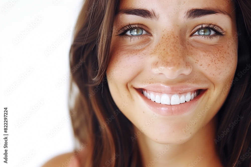 Portrait of a woman with fresh skin. To promote facial creams. Portrait of a woman with fresh skin. To promote facial creams.