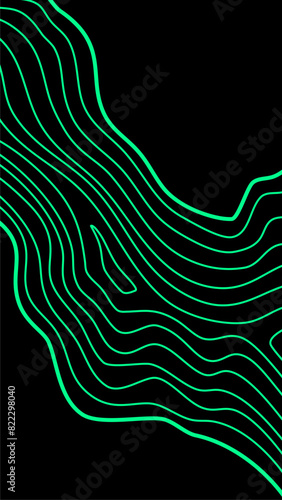 abstract topographic contour line background. Abstract wavy line wallpaper. abstract wallpaper. aesthetic wavy lines background. Contour background.