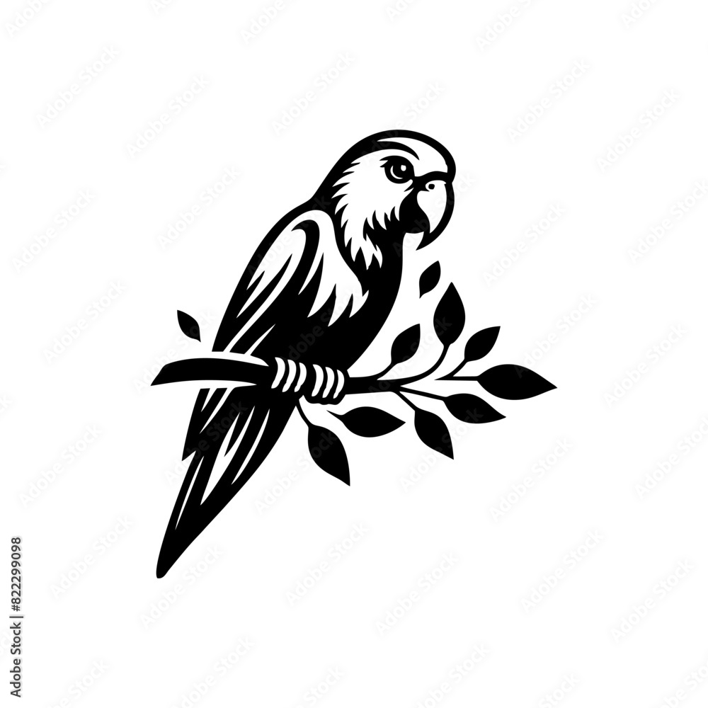 parrot logo design macaw vector illustration. parrot logo design parrot logo design macaw vector illustration. parrot logo design