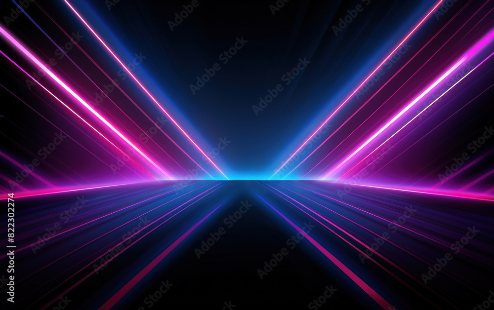 neon background, rays stripes, abstract background wallpaper