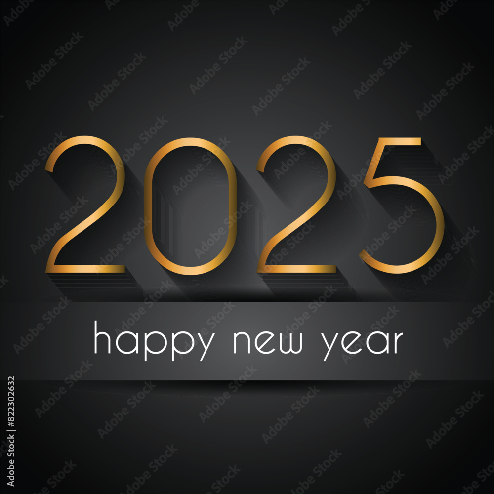 2025 Happy New Year background. 2025 Happy New Year background.