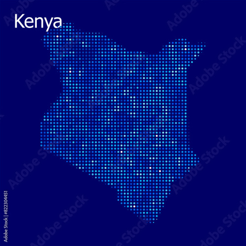 kenya dotted map1