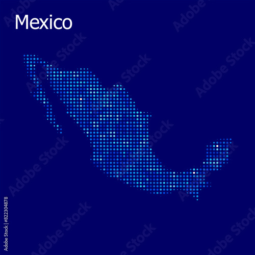 mexico dotted map1