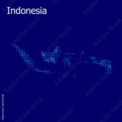 indonesia dotted map1
